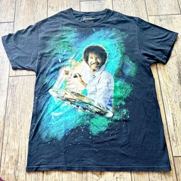 BOB ROSS TEE - Picture 1 of 4